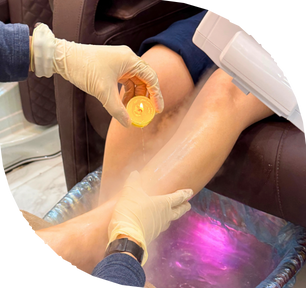 Professional manicure and pedicure services at Nail Kitchen