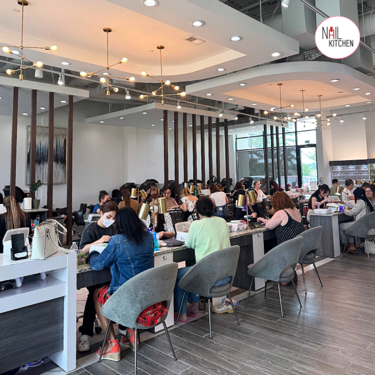 Professional nail services at Nail Kitchen in North Carolina