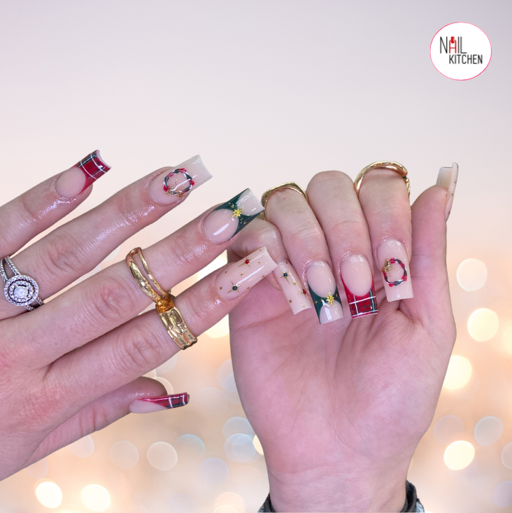 Gel X nail extensions artistry