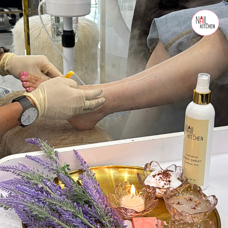 Nail Kitchen Professional Pedicure Services - Relaxing Foot Care Raleigh & Cary NC